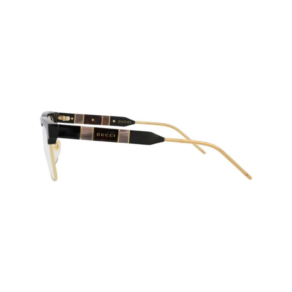 Gucci Square-Frame Acetate Optical Frames Black Mens - Picture 3 of 6